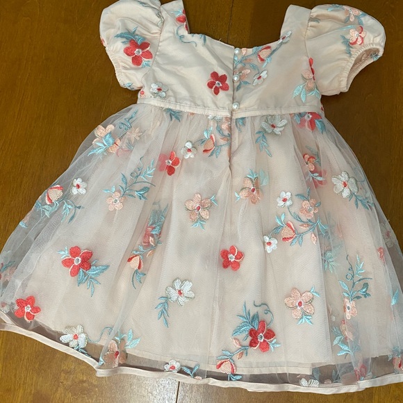 Christian Soriano Girls Embroidered Party Dress Size 2T - Picture 5 of 6